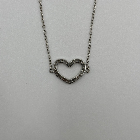 Giani Bernini Women's Sterling Silver Cubic Zirconia Heart Pendant Bracelet - Picture 6 of 6